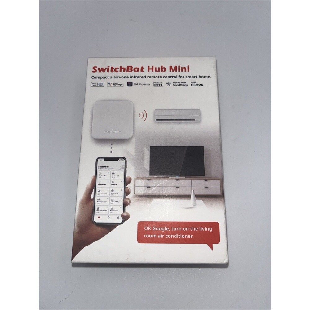 SwitchBot Hub Mini Wi-Fi Home Appliances Smart Remote Control - White